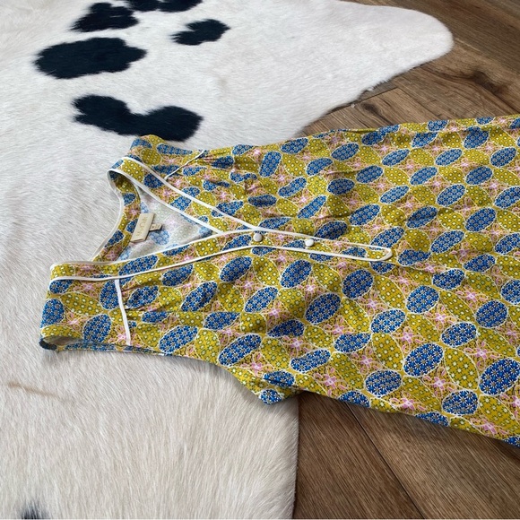 ModCloth Cafe au Soleil Sleeveless Top in Print Mix - Picture 3 of 5